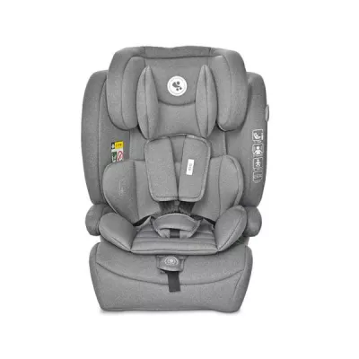 Lichidare de Stoc - Scaun auto pentru copii Rio, i-Size, Isofix, 76-150 cm, 15 Luni-12 Ani, Grey, bebelorelli.ro