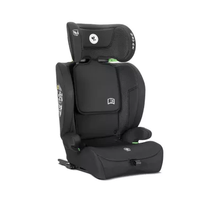 Scaun auto pentru copii, Rio, Isofix, 76-150 cm, 15 Luni-12 Ani, tetiera reglabila prin mecanism Black