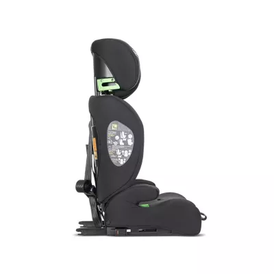 Scaun auto pentru copii, Rio, Isofix, 76-150 cm, 15 Luni-12 Ani, tetiera reglabila prin mecanism Black