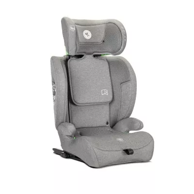 Scaun auto pentru copii, Rio, Isofix, 76-150 cm, 15 Luni-12 Ani, tetiera reglabila prin mecanism Grey
