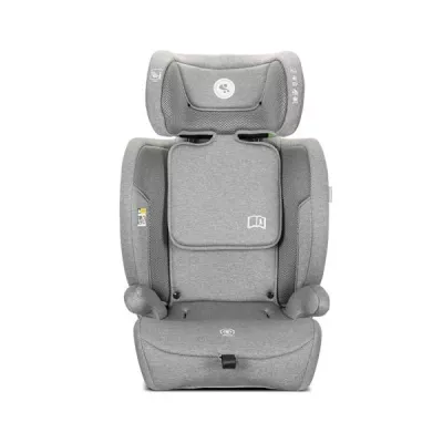 Scaun auto pentru copii, Rio, Isofix, 76-150 cm, 15 Luni-12 Ani, tetiera reglabila prin mecanism Grey