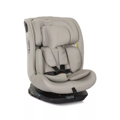 Scaun auto pentru copii, Rodeo, i-Size, Isofix, rotativ, 0 luni-12 ani, 40-150 cm, Beige