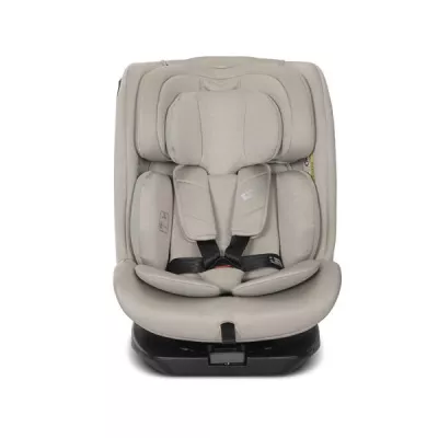 i-Size - Scaun auto pentru copii, Rodeo, i-Size, Isofix, rotativ, 0 luni-12 ani, 40-150 cm, Beige, bebelorelli.ro