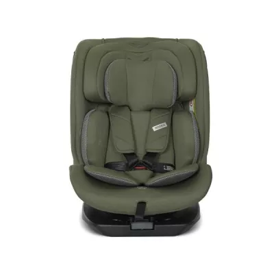 i-Size - Scaun auto pentru copii, Rodeo, i-Size, Isofix, rotativ, 0 luni-12 ani, 40-150 cm, Green & Grey, bebelorelli.ro