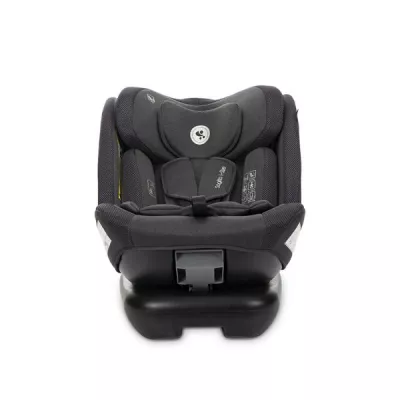 Scaun auto pentru copii, Sagitta, i-Size, rotativ 360, protectie laterala SPS, spatar reglabil, 0-12 ani,  40-150 cm, SPS, Black