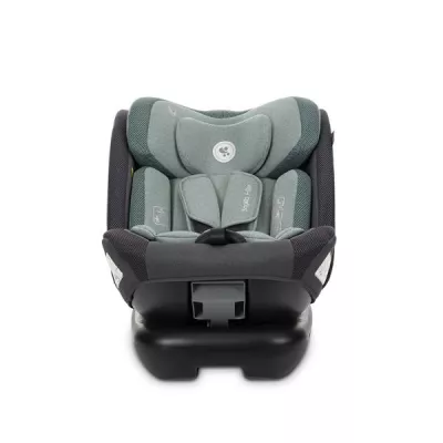 Scaun auto pentru copii, Sagitta, i-Size, rotativ 360, protectie laterala SPS, spatar reglabil, 0-12 ani,  40-150 cm, SPS, Green