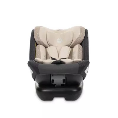 Scaun auto pentru copii, Sagitta, i-Size, rotativ 360, protectie laterala SPS, spatar reglabil, 0-12 ani,  40-150 cm, SPS, Beige