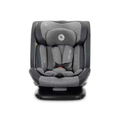 Scaun auto pentru copii, Sagitta, i-Size, rotativ 360, protectie laterala SPS, spatar reglabil, 0-12 ani,  40-150 cm, SPS, Grey