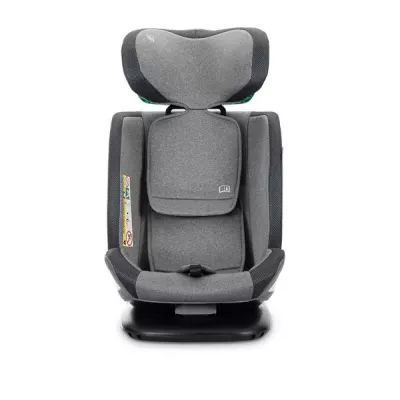Scaun auto pentru copii, Sagitta, i-Size, rotativ 360, protectie laterala SPS, spatar reglabil, 0-12 ani,  40-150 cm, SPS, Grey