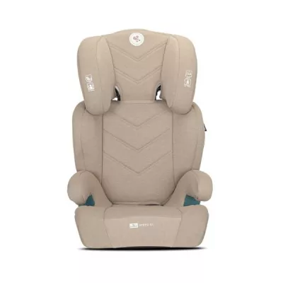 i-Size - Scaun auto pentru copii, Speed GT, i-Size, Isofix, poate fi folosit ca inaltator auto, 3-12 Ani, 100-150 cm, Beige, bebelorelli.ro