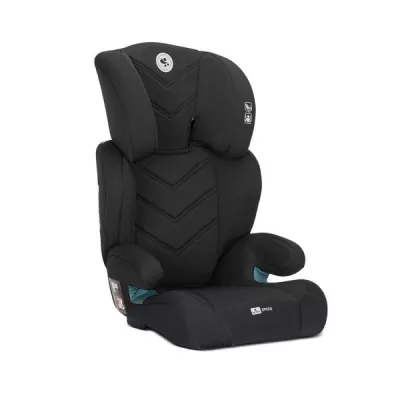 Scaun auto pentru copii, Speed, i-Size, poate fi folosit ca inaltator auto, 3-12 Ani, 100-150 cm, Black