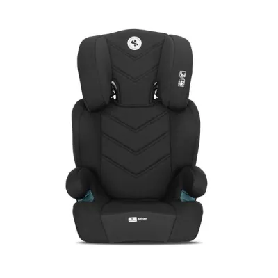 i-Size - Scaun auto pentru copii, Speed, i-Size, poate fi folosit ca inaltator auto, 3-12 Ani, 100-150 cm, Black, bebelorelli.ro