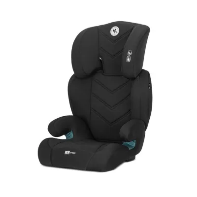 Scaun auto pentru copii, Speed, i-Size, poate fi folosit ca inaltator auto, 3-12 Ani, 100-150 cm, Black
