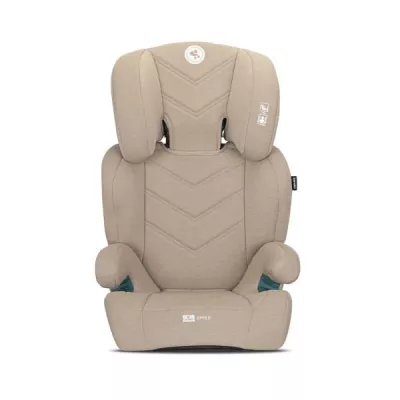 i-Size - Scaun auto pentru copii, Speed, i-Size, poate fi folosit ca inaltator auto, 3-12 Ani, 100-150 cm, Beige, bebelorelli.ro