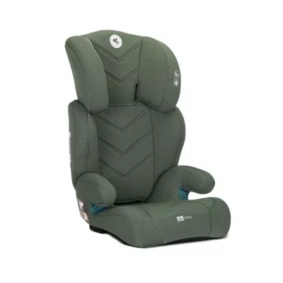 Scaun auto pentru copii, Speed, i-Size, transformabil in inaltator auto, 3-12 Ani, 100-150 cm, Green