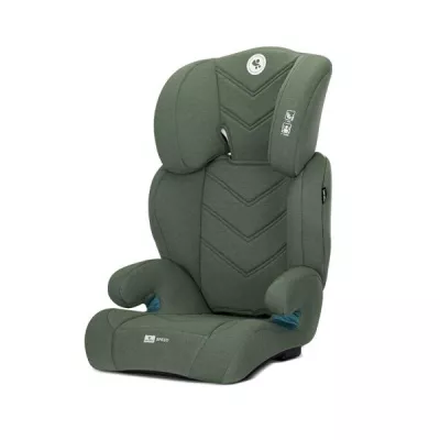 Scaun auto pentru copii, Speed, i-Size, transformabil in inaltator auto, 3-12 Ani, 100-150 cm, Green