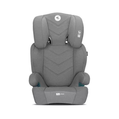 Scaun auto pentru copii, Speed, i-Size, transformabil in inaltator auto, 3-12 Ani, 100-150 cm, Grey