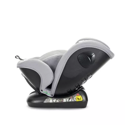 Scaun auto pentru copii, Stellar, tetiera reglabila, spatar reglabil, 0-12 ani,  40-150 cm, SPS, Grey
