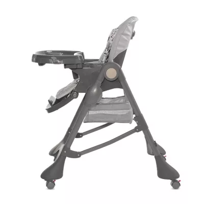 Scaun de masa, Bellissimo, reglabil multiple pozitii, Grey