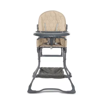 Scaune de Masa - Scaun de masa, Bonbon, Beige Leather, bebelorelli.ro