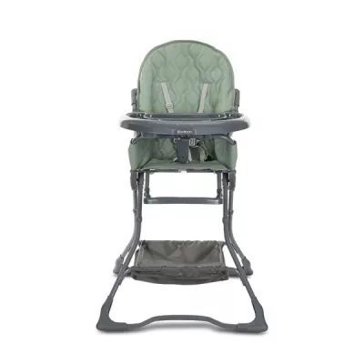 Scaune de Masa - Scaun de masa, Bonbon, Green Leather, bebelorelli.ro