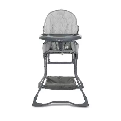 Scaune de Masa - Scaun de masa, Bonbon, Grey Leather, bebelorelli.ro