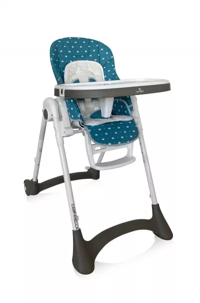 Scaun de masa, Campanella, reglabil, 6-36 luni, Sea Blue Crowns