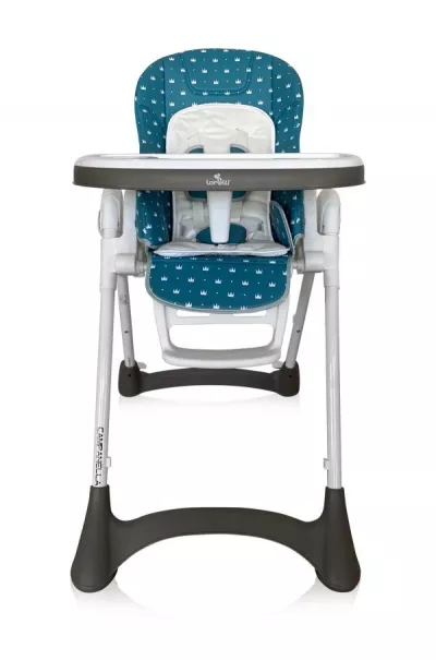 Lichidare de Stoc - Scaun de masa, Campanella, reglabil, 6-36 luni, Sea Blue Crowns, bebelorelli.ro
