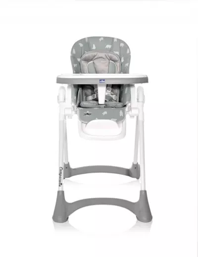 Lichidare de Stoc - Scaun de masa, Campanella, reglabil, 6-36 luni, Blue Surf Bears, bebelorelli.ro