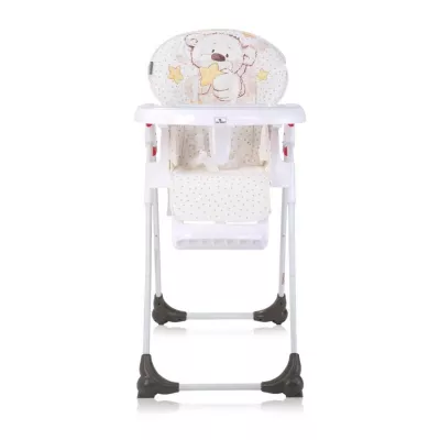 Scaune de Masa - Scaun de masa, Dulce, reglabil, White Teddy Bear, bebelorelli.ro