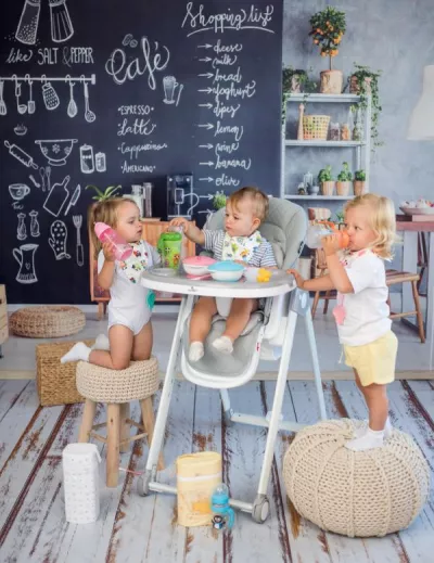 Scaun de masa Party, spatar reglabil, cadru aluminiu, pliere compacta, Albastru Surf Leather
