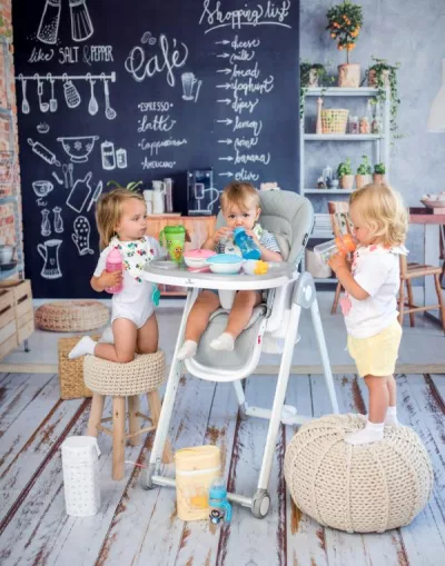 Scaun de masa Party, spatar reglabil, cadru aluminiu, pliere compacta, Albastru Surf Leather