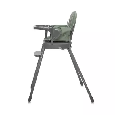 Scaun de masa pentru copii 3 in 1, Siesta, Green Leather
