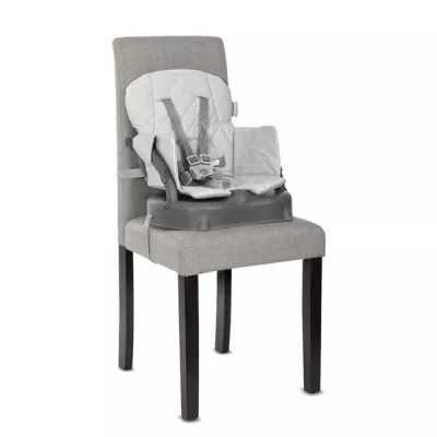 Scaun de masa pentru copii 3 in 1, Siesta, Grey Leather