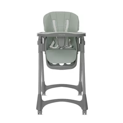 Scaune de Masa - Scaun de masa pentru copii, Tummy Time, reglabil multiple pozitii, roti din silicon, Green, bebelorelli.ro