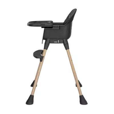 Scaun inalt de masa, Lorelli, Vanilla, 3 in 1, de la 6 luni pana la 6 ani (26kg), Black