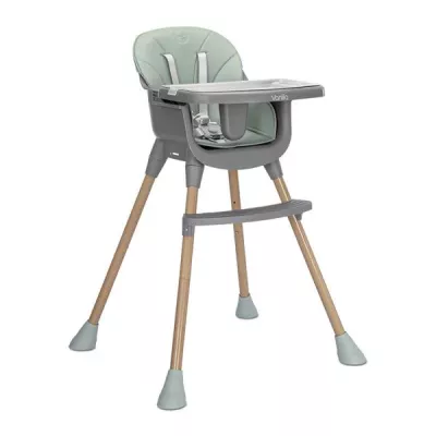Scaun inalt de masa, Vanilla, 3 in 1, de la 6 luni pana la 6 ani (26kg), Green