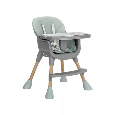 Scaun inalt de masa, Vanilla, 3 in 1, de la 6 luni pana la 6 ani (26kg), Green