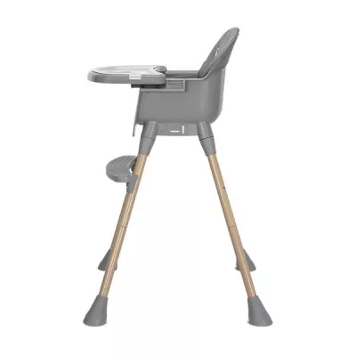 Scaun inalt de masa, Vanilla, 3 in 1, de la 6 luni pana la 6 ani (26kg), Grey