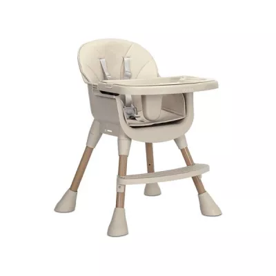 Scaun inalt de masa, Vanilla, 3 in 1, de la 6 luni pana la 6 ani (26kg), Beige