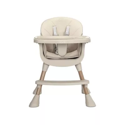 Scaun inalt de masa, Vanilla, 3 in 1, de la 6 luni pana la 6 ani (26kg), Beige