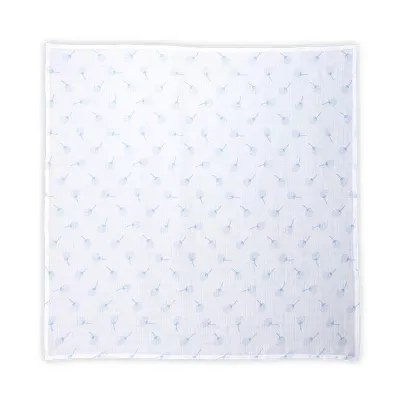 Scutec pled din muselina 80x80 cm, Aquatic Floral