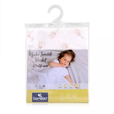 Perne si paturici - Scutec pled muselina, 80 x 80 cm, Rose Floral, bebelorelli.ro
