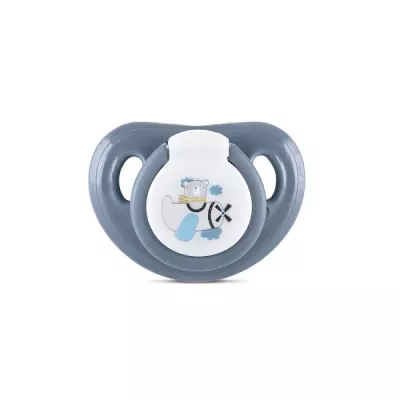 Suzete - Set 2 suzete cu capac, silicon moale, 0 luni+, Cameo Blue, bebelorelli.ro