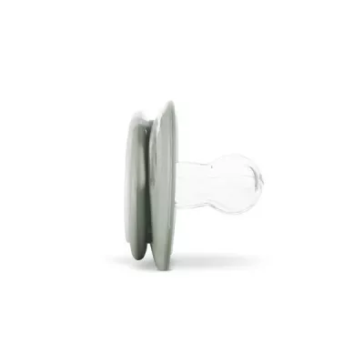 Set 2 suzete cu capac, silicon moale, 0 luni+, Iceberg Green