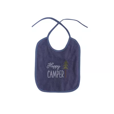 Set 3 bavete bumbac si peva, 23 X 20 cm, inchidere cu snur, baietei