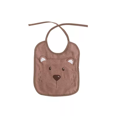 Set 3 bavete bumbac si peva, 23 X 20 cm, inchidere cu snur, baietei