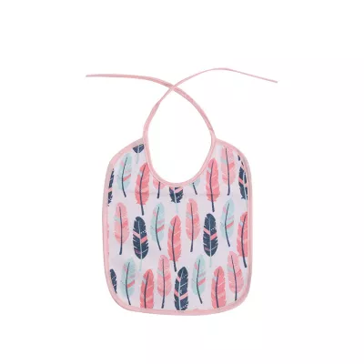 Set 3 bavete bumbac si peva, 23 X 20 cm, inchidere cu snur, fetite
