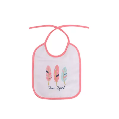 Set 3 bavete bumbac si peva, 23 X 20 cm, inchidere cu snur, fetite