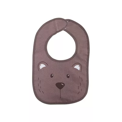 Set 3 bavete bumbac si peva, 30 x 19 cm, inchidere cu banda velcro, unisex